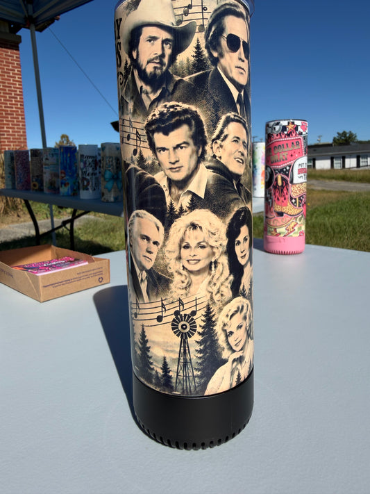 Country Legends Tumbler- Bluetooth