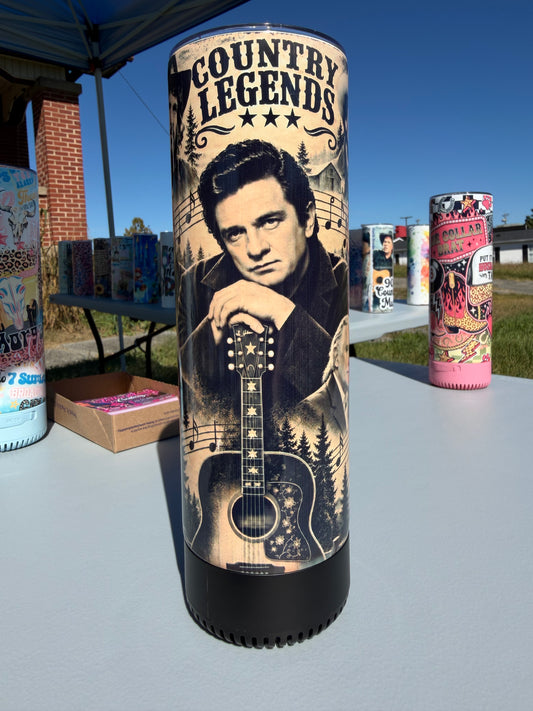 Country Legends Tumbler- Bluetooth